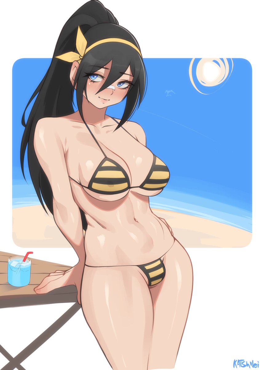 Katsunei's tweet photo. Only 1 month of summer left!
@Witchy134 ‘s OC Akami. Thanks for commishing! https://t.co/PGekm9nSMO