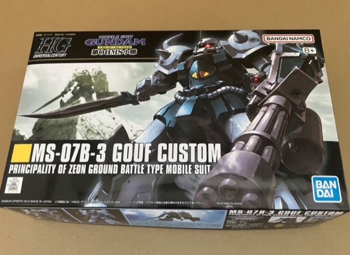 kamakuraShokun's tweet photo. #GoufCustom 
#MS07B3 
#ガンプラ好きな人たちと繋がりたい https://t.co/1FZOCPYweU