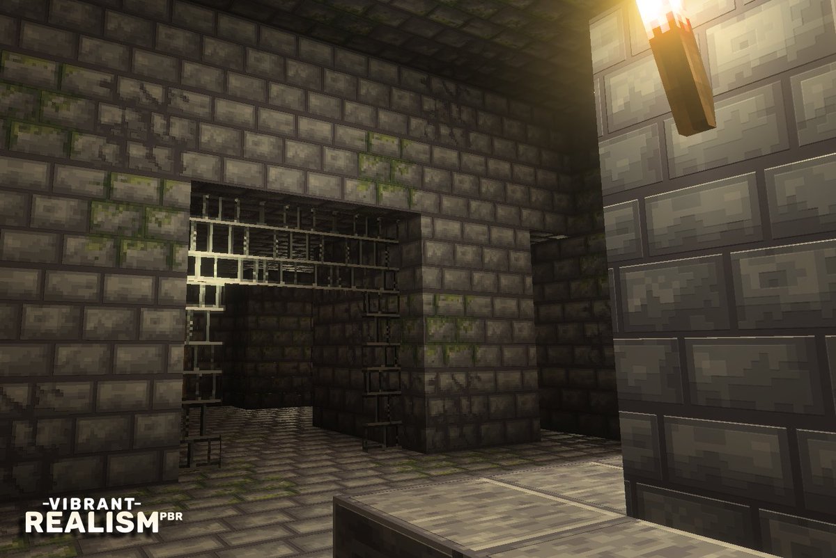 Another shot of the upcoming Vibrant Realism PBR texture pack: 

The reflections of different materials is very clear in this image. The PBR on the stone bricks gives a defined look.