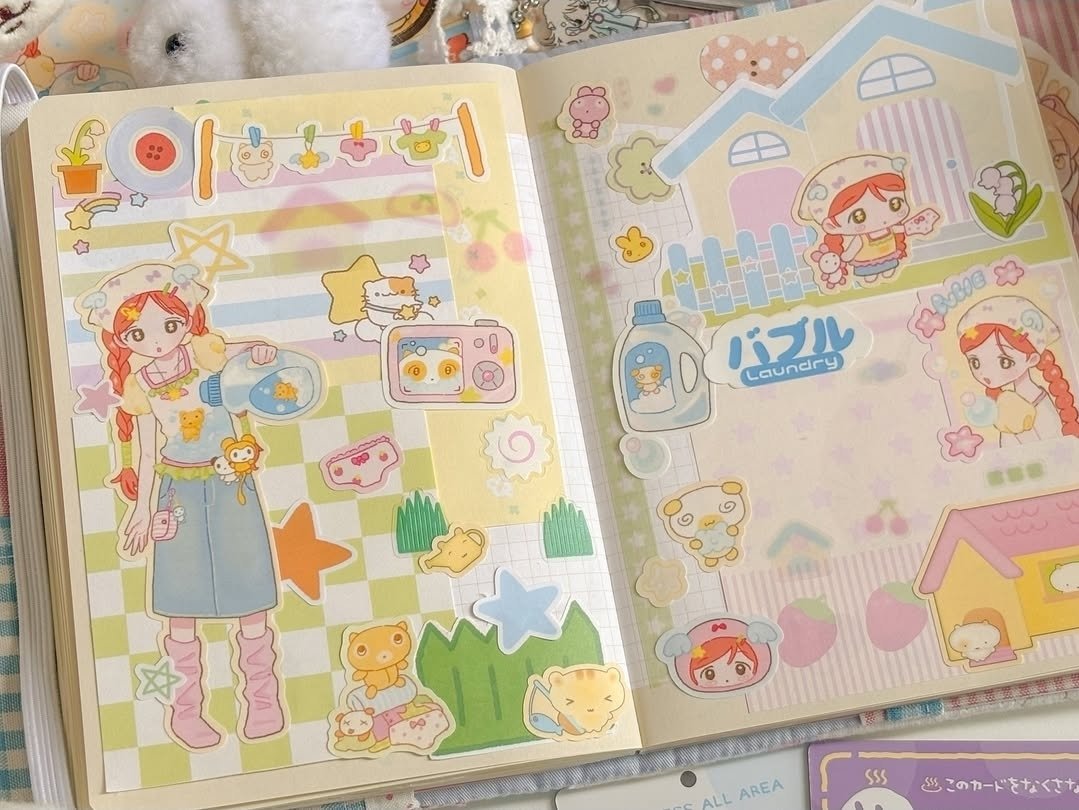 Chores but make it cute (^_^)v