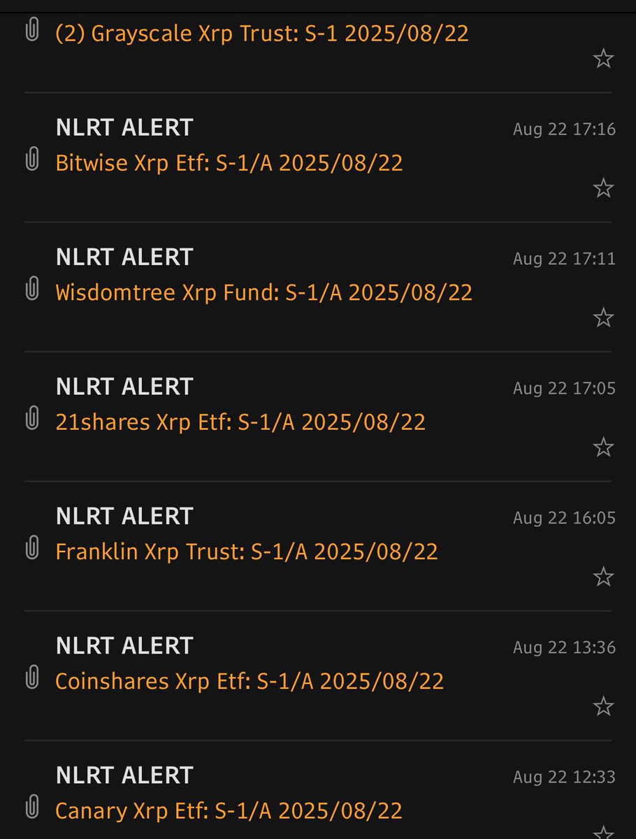 $XRP ETF Filings Have Been Updated 🤓