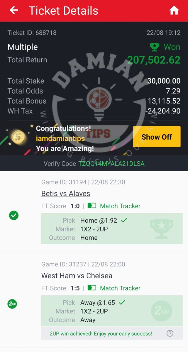 DamianTips tweet media