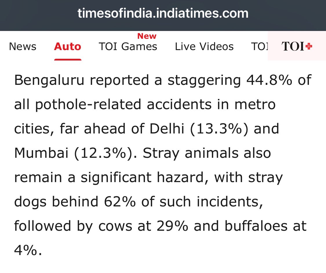 A story from Times of India Dt Dec 2024, which states Stray Dogs cause 62% of stray animal road accidents in metros. 

By letting the stray dogs back on the streets, is the Supreme Court letting sentiment rule over safety of citizens ? 

Is the fundamental right to life of a