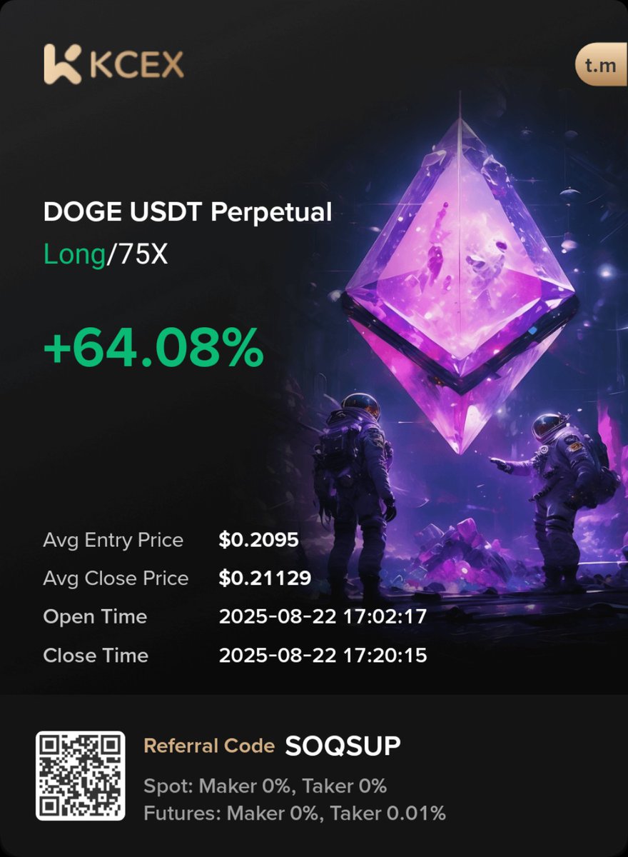mkavir's tweet photo. KCEX launches "Similar K-Line"!
BTC/ETH supported on 1h, 4h, 8h, 1d. Compare history, find trends fast.
Join KCEX with invite code SOQSUP, enjoy low fees https://t.co/WhPVrnvVJd