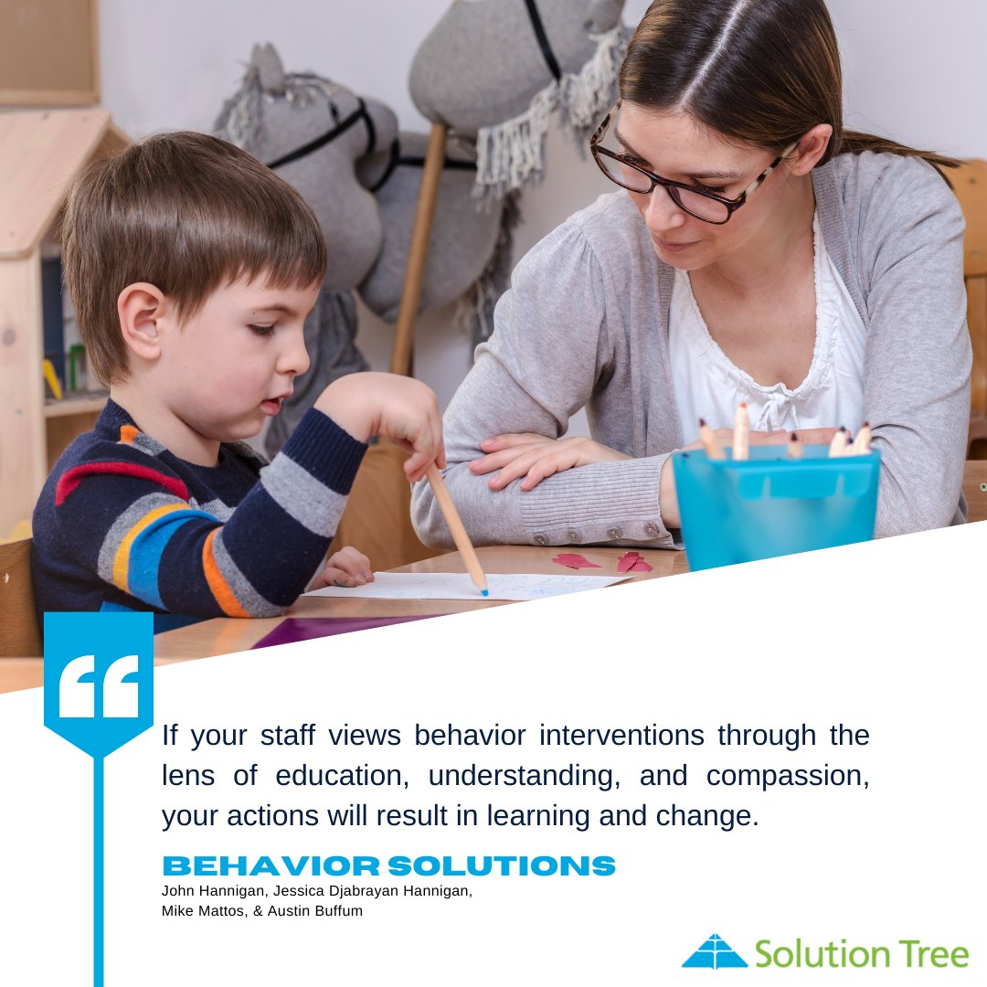 ❌ Behavior interventions are not about disciplining students or holding them accountable.

✔️ Instead, think of behavior interventions as actions to take FOR students, not actions to do TO them. 

🔗 bit.ly/4m8SEs1

#RTI #MTSS #Interventions #StudentBehavior