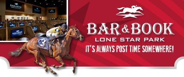 Lone Star Park (@lonestarpark) on Twitter photo It'll be an early opening at Bar & Book on 8/23.  
Doors will open at 9:30 a.m. so you can have plenty of time to handicap the Travers Day card from Saratoga! It'll be an early opening at Bar & Book on 8/23.  
Doors will open at 9:30 a.m. so you can have plenty of time to handicap the Travers Day card from Saratoga!