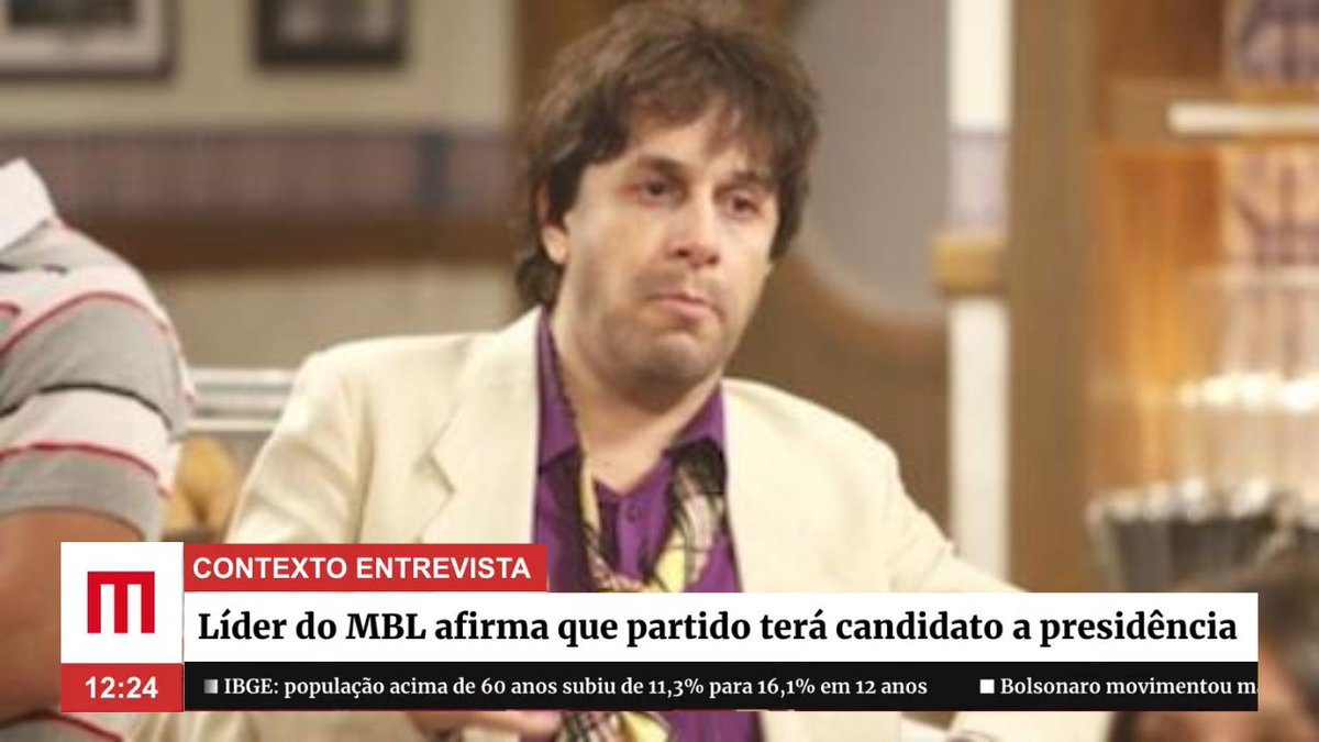 Renan precisa se arrumar melhor pra essas entrevistas!