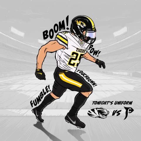 Tonight's Uniform Combination 

⚫️Black Lids
⚪️White Jerseys
⚫️Black Pants

#TigersFootball 
#FearTheRoar