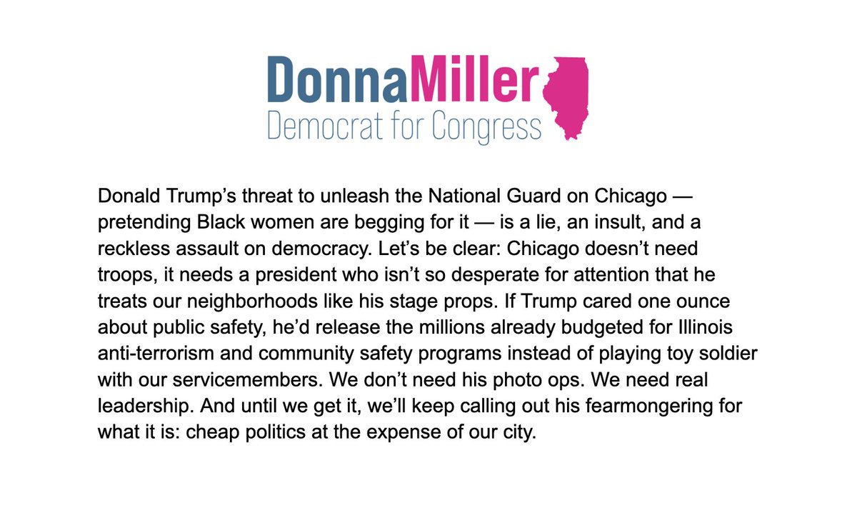 Donna Miller (@donna4congress) on Twitter photo 