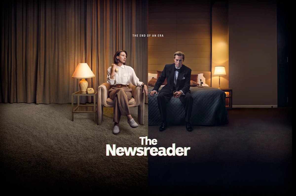 streidupdates's tweet image. Season 3 of #TheNewsreader starring Sam Reid and Anna Torv has been acquired by BBC and will air on @BBCTwo and @BBCiPlayer in September!