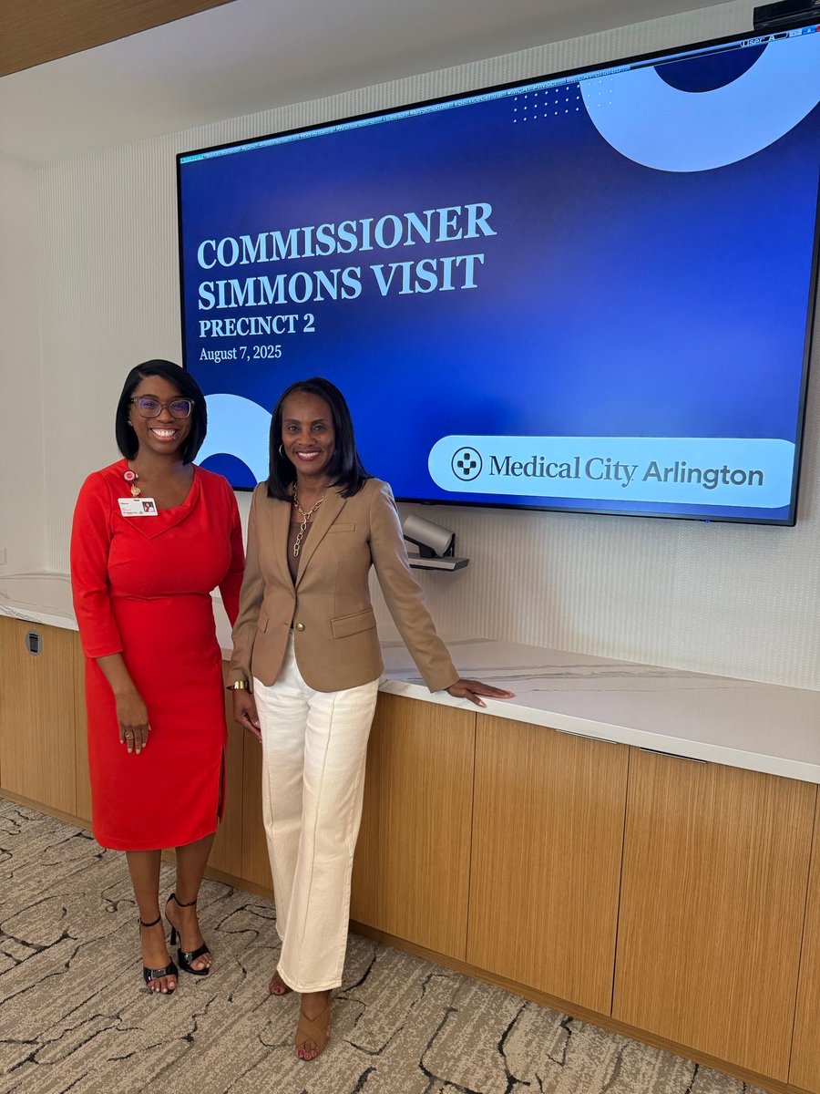 Tarrant County Commissioner Alisa Simmons (@commalsimmons) on Twitter photo A new era of care has arrived in Southeast Tarrant County!
I joined Medical City Arlington this week to celebrate the grand opening of their Specialty Surgery Patient Tower and expanded ORs. This investment brings more beds, modern facilities, and greater access to quality A new era of care has arrived in Southeast Tarrant County!
I joined Medical City Arlington this week to celebrate the grand opening of their Specialty Surgery Patient Tower and expanded ORs. This investment brings more beds, modern facilities, and greater access to quality