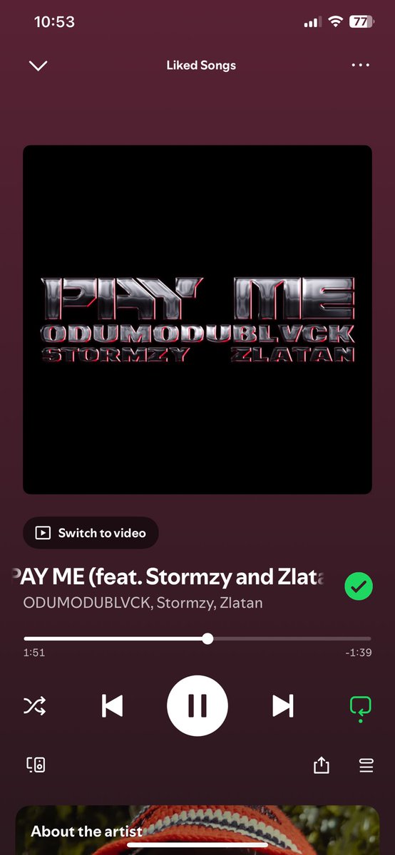 JosephJ51133617's tweet photo. @Odumodublvck_ This song na song of d year 
Just pay me ma money
E too sweet 🥹🥹🥹
On repeat since release https://t.co/USmmiTDeFo