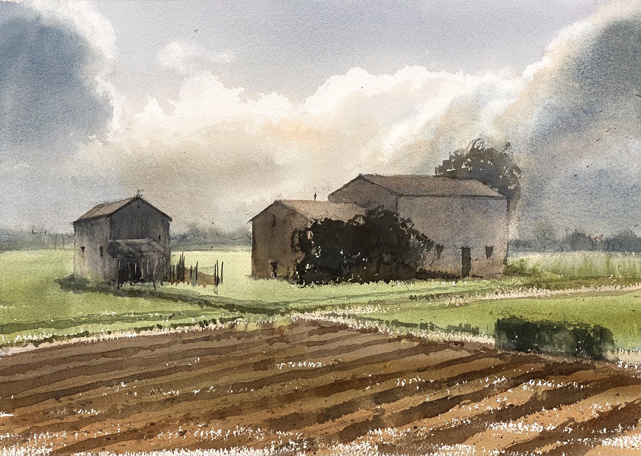 笠井一男 水彩画 ギャラリー KAZUO KASAI WATERCOLOR GALLERY on