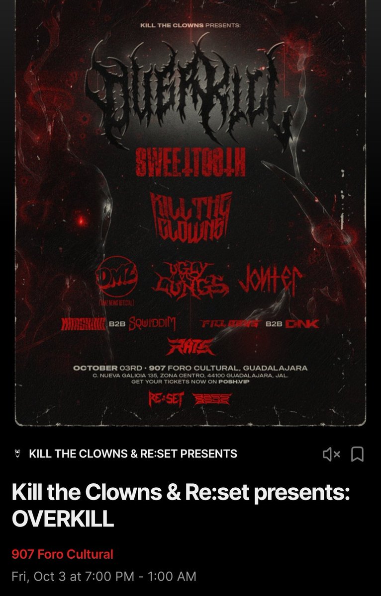 Por fin eventos decentes en mi rancho!!! See u in october <a href="/SweetToothAudio/">🛒 SweetTooth | DPMO 🛒</a> 🔥