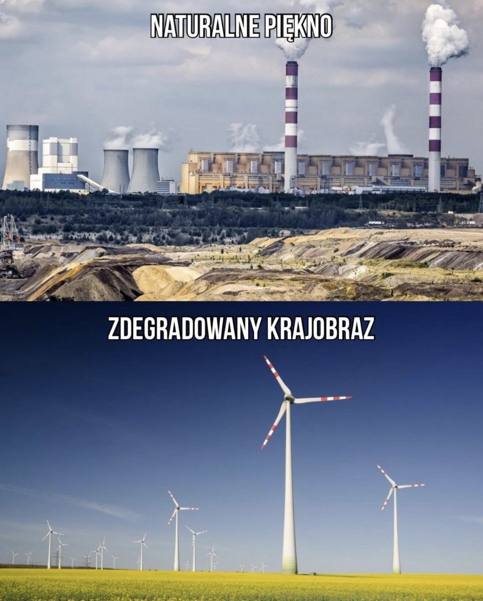Nie mogę pojąć, jak mozna byc przeciwko energetyce wiatrowej.

Która jest zdrowsza, tańsza i bardziej patriotyczna‼️