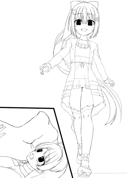 skeb wip
遅くなってすみませんー🙇 