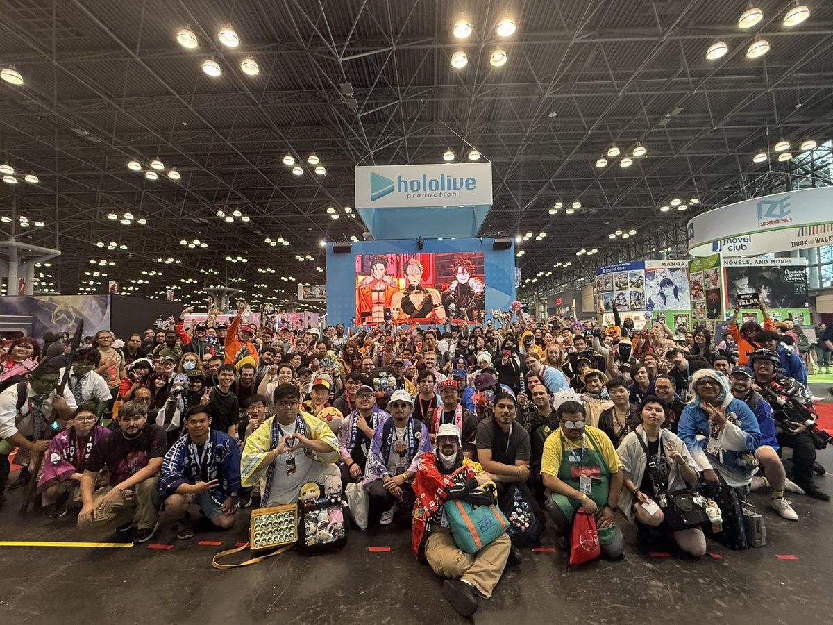 OTSUUUUU!!!  Thanks for hangin' out with us at #AnimeNYC!  You're welcome for the life changing advice, no need to thank us- we know we're very smart.

See ya at the next #hololiveMeet!  Who knows, maybe we'll use #StresswiththeStars to gather up some more words of wisdom.