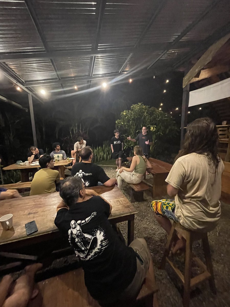 Fueling ideas and debating products late into the night at <a href="/BuildOnFuel/">Build On Fuel</a>’s Fuel Forge