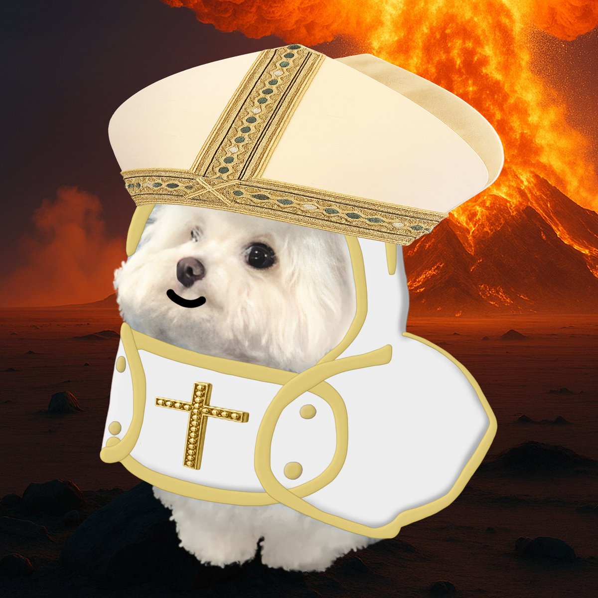 Coat Dog tweet media