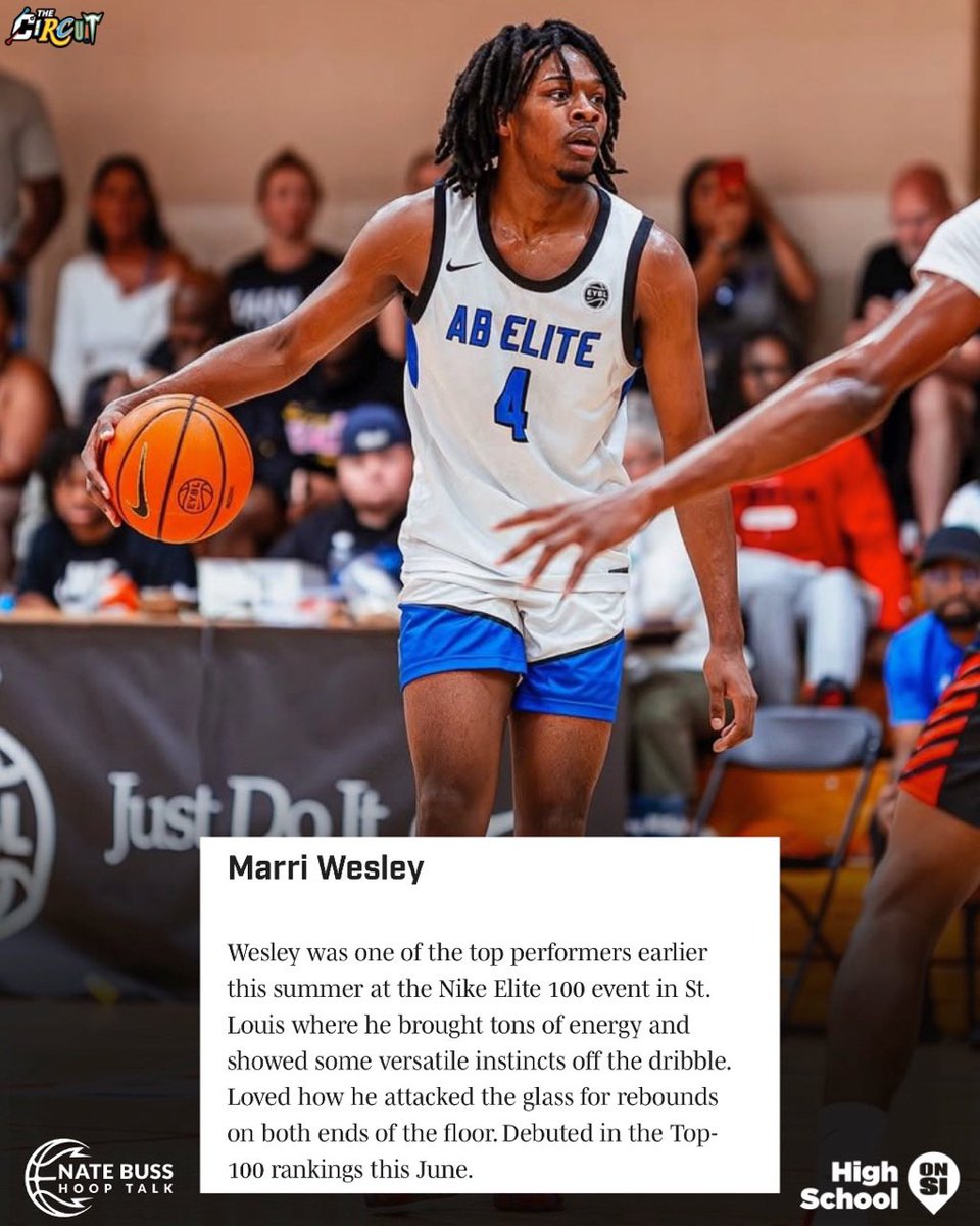 Nate Buss Hoop Talk (@n8buss) on Twitter photo Nate Buss Hoop Talk Summer Stock-Risers:
- <a href="/_JaxsonDavis/">Jaxson Davis</a> (6’1 | PG | ‘27)
- <a href="/laamarri/">Marri “ Bucket “ Wesley</a> (6’6 | SF | ‘27)
FULL LIST HERE ➡️ si.com/high-school/bo… Nate Buss Hoop Talk Summer Stock-Risers:
- <a href="/_JaxsonDavis/">Jaxson Davis</a> (6’1 | PG | ‘27)
- <a href="/laamarri/">Marri “ Bucket “ Wesley</a> (6’6 | SF | ‘27)
FULL LIST HERE ➡️ si.com/high-school/bo…