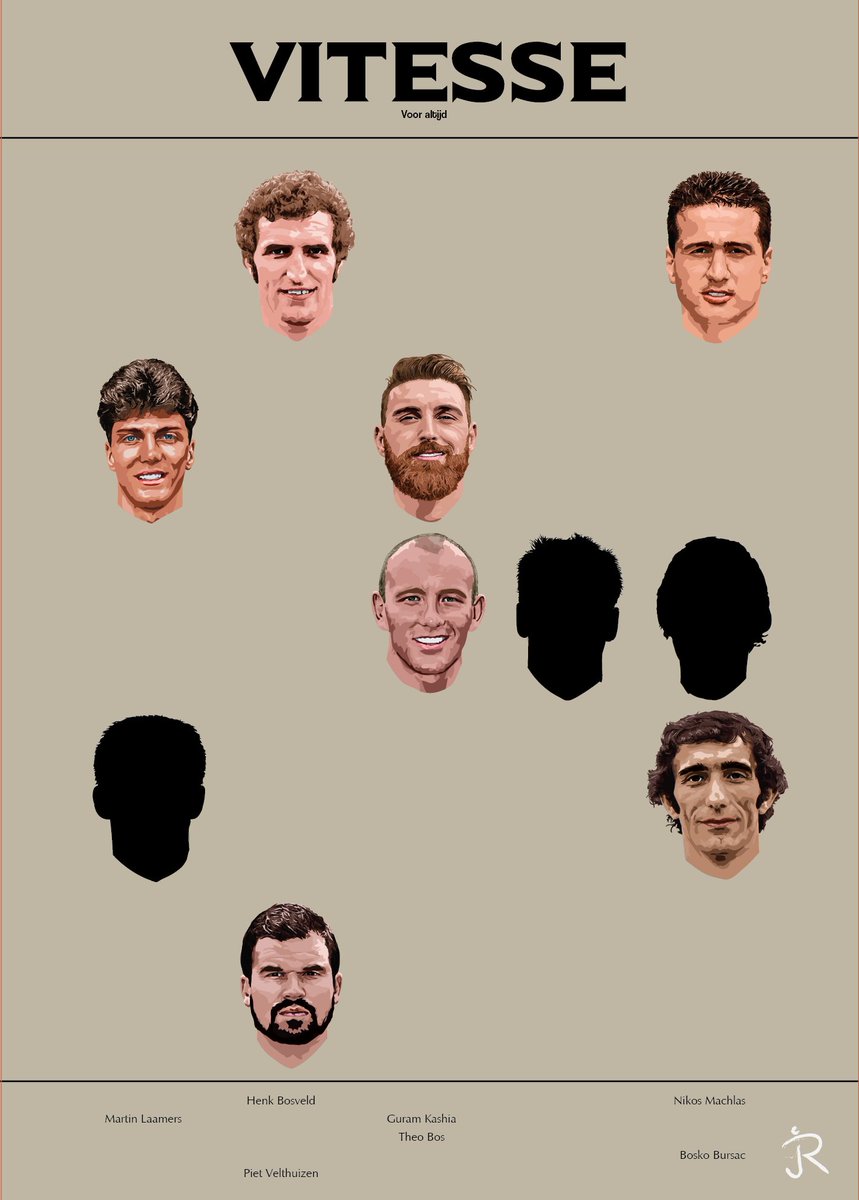 Er zijn alweer drie nieuwe legends gearriveerd... alleen zijn ze nog een silhouet. Iemand een gokje? #Vitesse #VitesseArnhem

En vergeet niet te 'stemmen', ik heb echt nog wel wat meningen nodig, vooral om de laatste ~5 te bepalen.