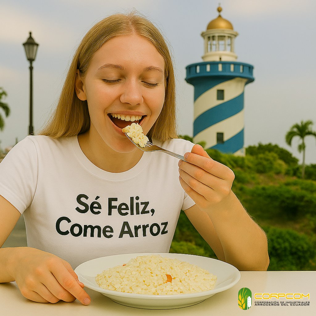Sé Feliz, Come Arroz 🍚

#Arroz #ComeArroz #SéFelizComeArroz #Ecuador