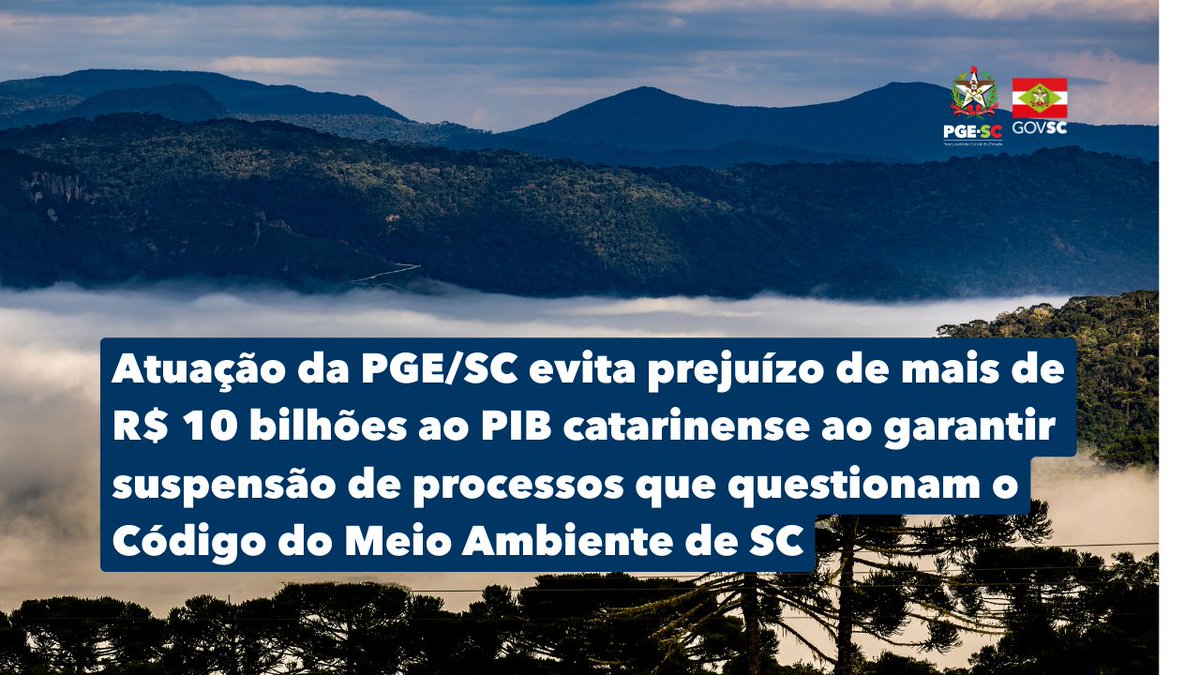 PGE_SC's tweet photo. ⚖ Decisão desta sexta-feira referenda posicionamento do ministro Gilmar Mendes, traz segurança jurídica e evita impactos a 80% dos municípios, como extinção de cerca de 200 mil empregos diretos e queda da arrecadação em R$ 400 milhões

🔗 Leia mais em: https://t.co/ysEgKiTXtH https://t.co/jVWNc4L4CJ
