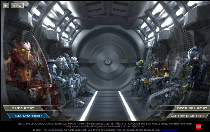 BionicleBot's tweet image. [BIONICLEstory.com/2007] The Toa Chamber section of BIONICLEstory.com, biosector01.com/wiki/Gallery:B…