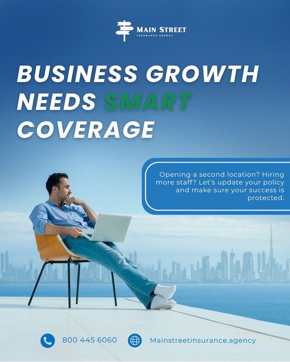 DavidCespedIns's tweet photo. 📈 Your business is growing—your insurance should grow with it.
Whether you're scaling your team or expanding operations, we’ll make sure your coverage supports every step.

📞 Call us at 800-445-6060
🌐 Visit https://t.co/UBpGOkVGsj
Smart protection for smarter growth. https://t.co/sn6lQDi0lF