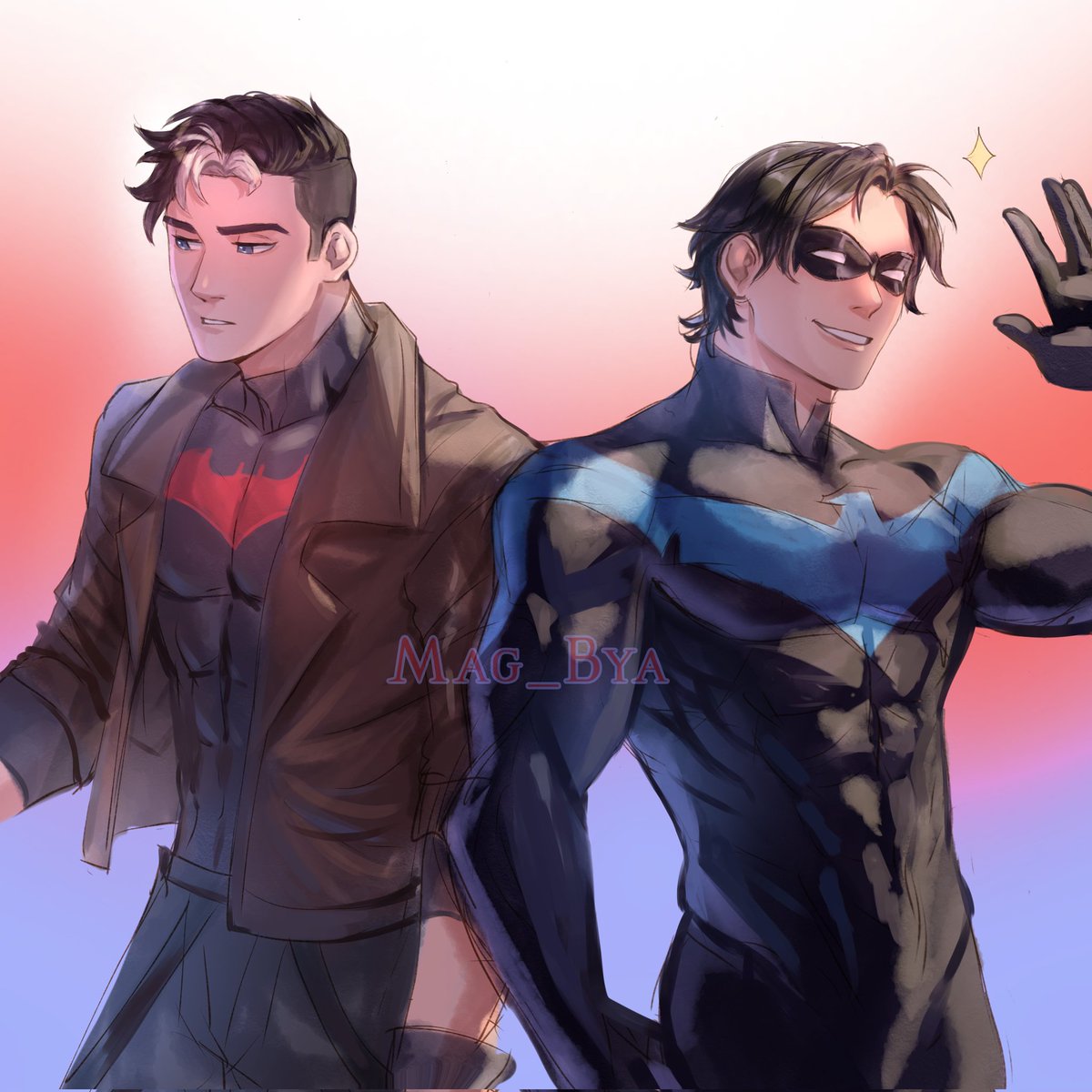 I'm in love with both of them♥️

#DC #RedHood #Nightwing