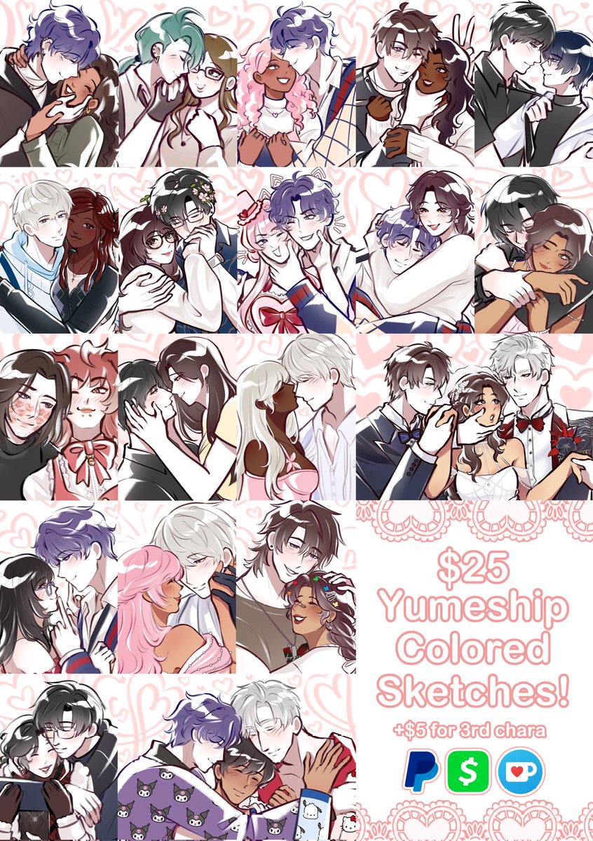 Taking 10 slots this time around! ^_^🩷