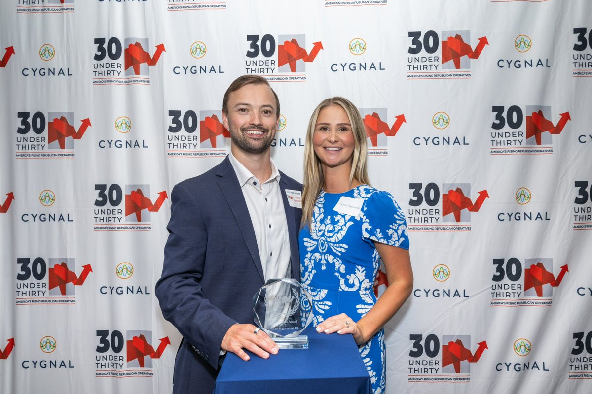pogo214's tweet photo. I am extremely honored and humbled to not only be included in this years National 30 under 30 for Republican Operatives, but to receive a special distinction among such an incredible group of people. This prestigious group includes operatives from more than two dozen states, and a variety of specialties and backgrounds.

As a consultant, it's rare to be recognized (positively) for your work. I want to thank @cygnal for starting such an incredible program that allows rising stars from across the country to connect with one another and share connections, experience, and valuable information. 

This is just the beginning. It feels like a lifetime that I've been consulting, but the reality is that I started in 2019. Since then I have worked on 40+ campaigns including local, judicial, congressional, and statewide races with a win rate of just under 90%. I have flipped a seat held by Democrats for over 100 years, won a Bloomberg-targeted race while outspent 10-1, and served as North Carolina’s youngest chief of staff.
As many of you know, 2024 brought its challenges, but what many of you may not know- it also brought some incredible successes. 

I have the privilege of having an incredible company, Endgame Consulting @Endgame_NC with some awesome business partners, @rjasonw and @BrandonCraft704 

Together, we won two of the nation's most expensive congressional primaries in 2024, electing Congressman Mark Harris @MarkHarrisNC8 and Congressman Pat Harrigan @PatHarriganNC 

But our success wasn’t limited to campaigns—Endgame Consulting was honored to lead the effort to pass North Carolina’s 2024 Citizens Only Voting Constitutional Amendment, working with a wide array of individuals and organizations to complete the task. 
Together, we have built North Carolina's largest Republican Political Consulting firm- Endgame Consulting and are thrilled to deliver wins for our clients.
Thank you to everyone who has supported me over the years, especially my incredible wife, Victoria Pogorzelski who has been through it all with me. 
Now on to 2025, 2026, and 2028 
￼
