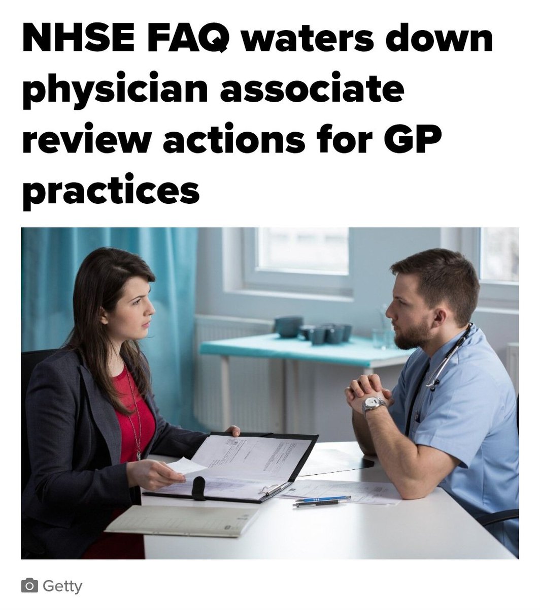After a fatal PA misdiagnosis, the Leng Review told NHS England to act immediately to protect patients

Now the FAQ says changes depend on local policies,employment law, and union talks
  
Life‑saving reforms smothered by complacency. 

Every delay risks another preventable death