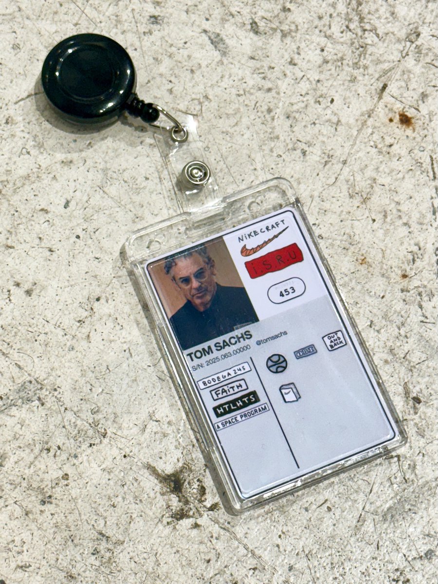 Tom Sachs tweet media