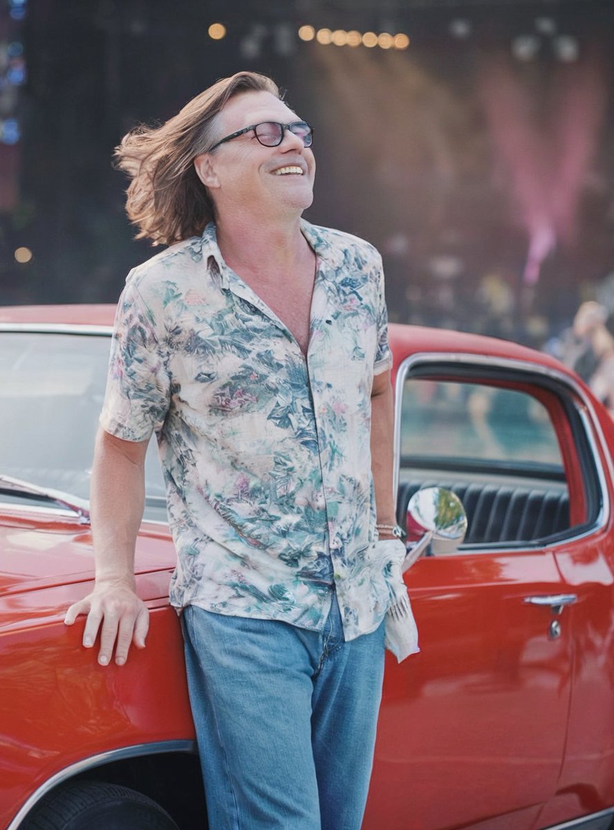 kyleshannon's tweet photo. One of my fave things to do is let me hair grow out a week or two longer than normal, and go find a windy parking lot to feel free and easy. 

#definitelynotAIthisisrealforsureIpromise #deepreal https://t.co/l7OQ6OxEdi