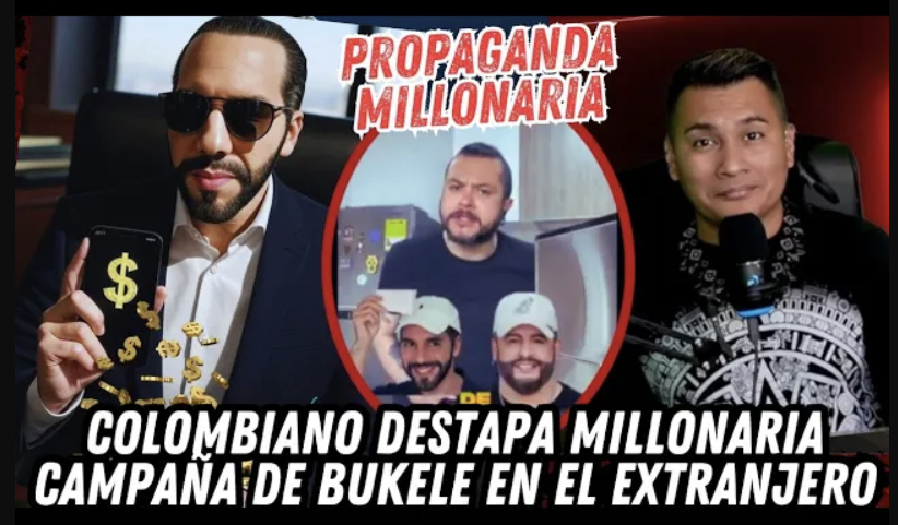 Un colombiano revela el millonario derroche de Nayib Bukele en publicidad internacional… y todo con el dinero de los salvadoreños. ¡Las cifras son impactantes!

Mira el video haciendo click en link y entérate de lo que nadie más te cuenta. 👇👇
youtu.be/morIfoSbQuk

¿Quieres