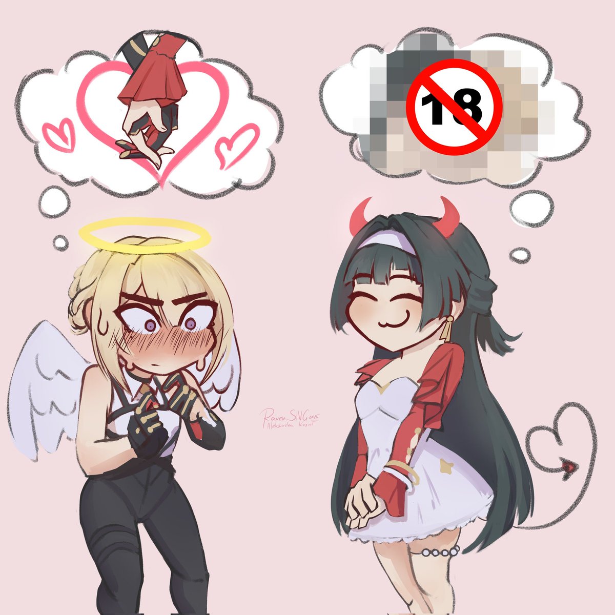 I drew very little this year but to no one's surprise it's a meme