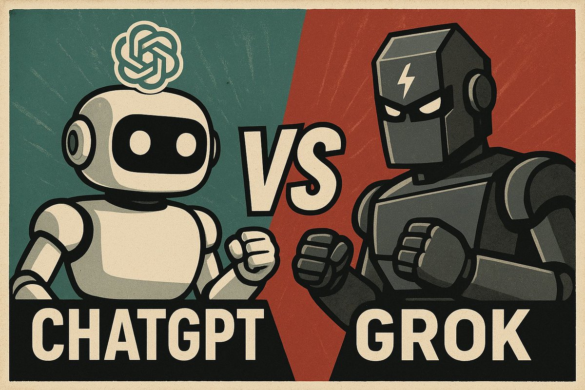 We put ChatGPT and Grok to the test for Image Generation.

Who did it better? 🤔 

A Thread 🌆