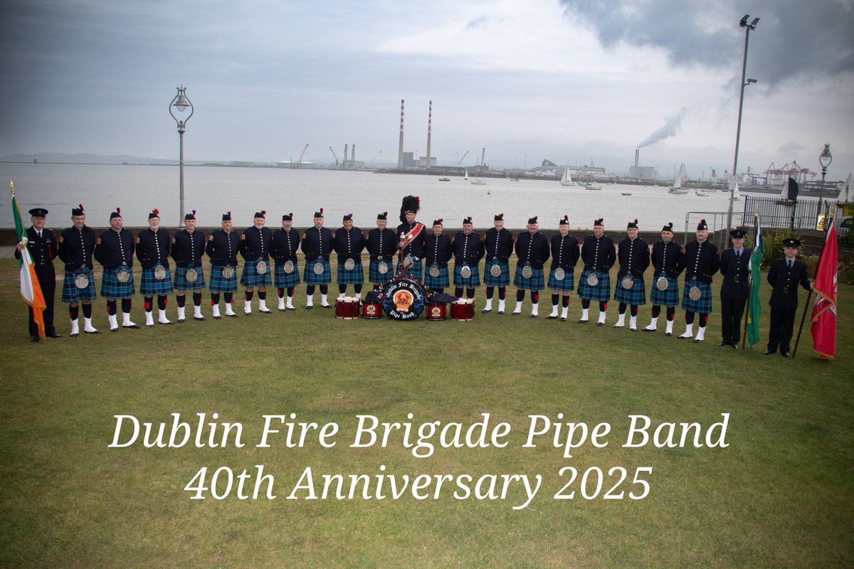 Dublin Fire Brigade Pipe Band tweet media