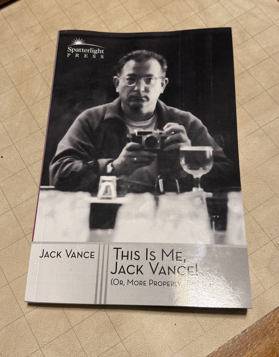 PJL_Art's tweet photo. Mail call - I’ve been wanting to read this for a while and I finally ordered it. #JackVance #AppendixN #WhatAStud https://t.co/6gv6ssXeCC