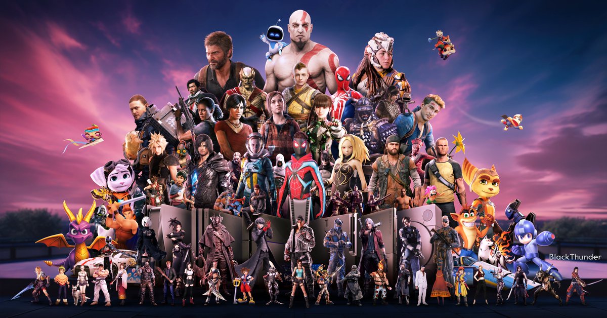 BT_BlackThunder's tweet photo. 30 Years of PlayStation 🎮 #playstation https://t.co/AgeJWUP7qL
