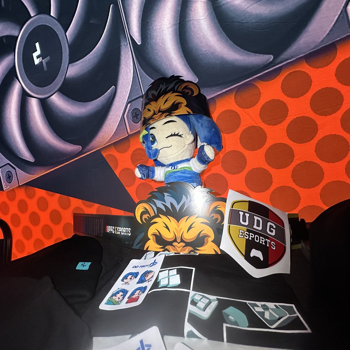 Una ddchan salvaje ha escapado y fue vista por última vez en el stand de UDG x Deepcool en gamergy. No intente acercarse!