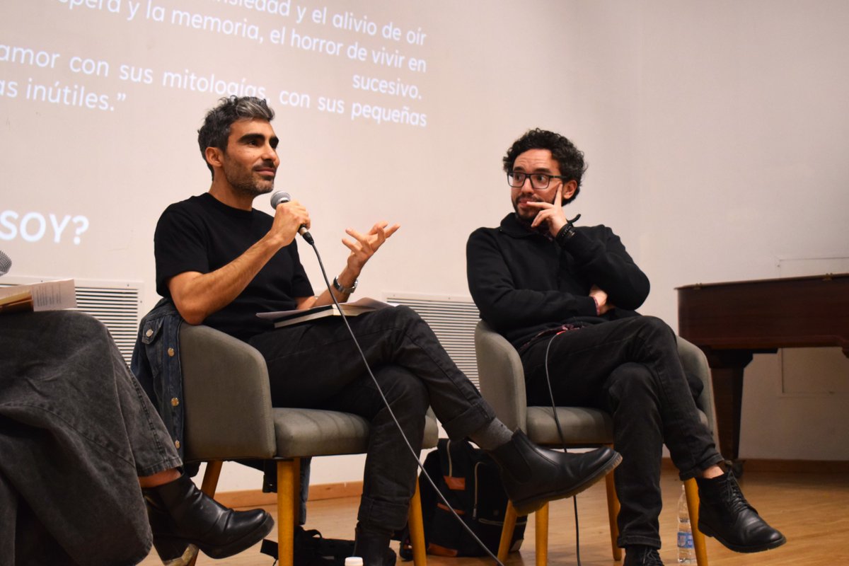 UNCCCYP's tweet image. 📸Ultima noche de la XIX Edicion "Te amo, te odio, ¡dame mas!  @guidocoll @PabloDurio #ciclodecineypsicoanalisis #UNC  #mentesinrecuerdos #amoryduelo