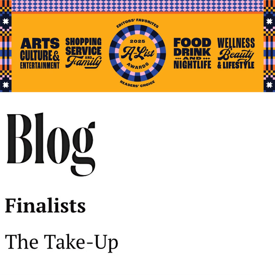 thetakeupstl's tweet photo. 🏆 THANK YOU to everyone who helped make The Take-Up a Reader's Choice Finalist in @stlmag's 2025 A-List Awards!

Sincerely,
Founders Andrew Wyatt, Joshua Ray, and Kayla McCulloch https://t.co/pvvjACE0gJ