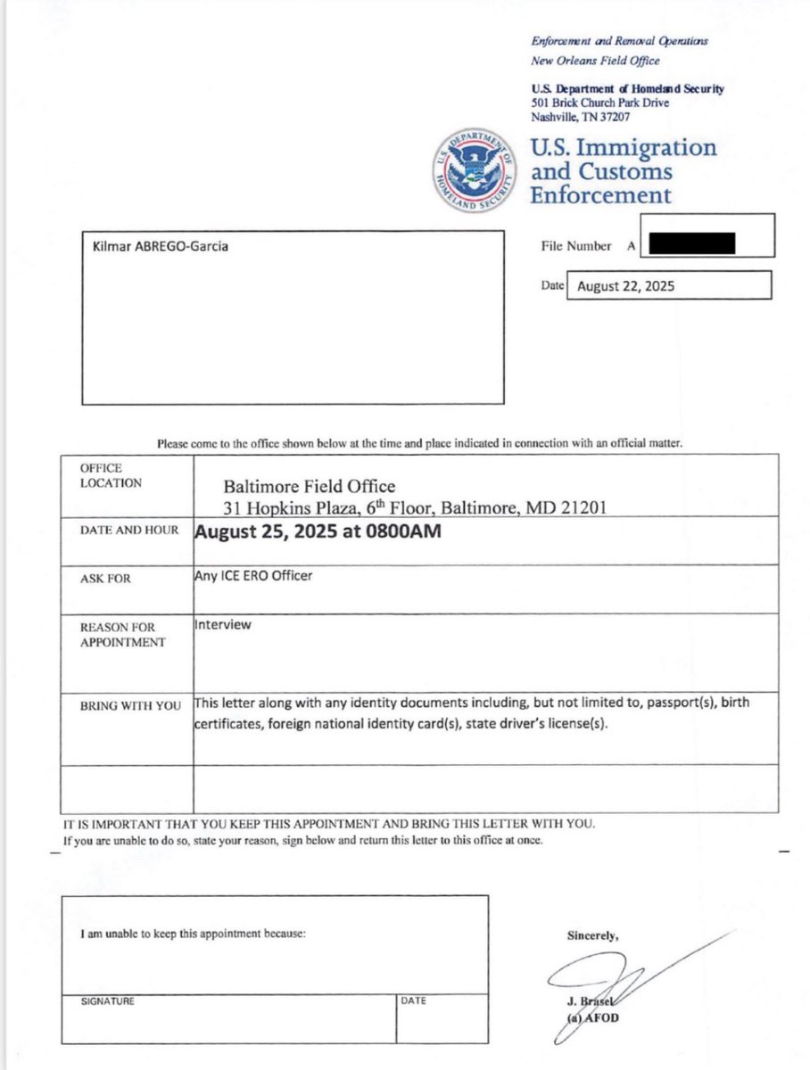 Nick Sortor (@nicksortor) on Twitter photo 🚨 BREAKING: ICE is preparing to potentially deport Kilmar Abrego Garcia to UGANDA as soon as Monday, per emails DHS sent to Garcia’s counsel, obtained by <a href="/BillMelugin_/">Bill Melugin</a>
Dude is about to regret ever coming back from El Salvador 🤣🔥
This comes just hours after an activist judge 🚨 BREAKING: ICE is preparing to potentially deport Kilmar Abrego Garcia to UGANDA as soon as Monday, per emails DHS sent to Garcia’s counsel, obtained by <a href="/BillMelugin_/">Bill Melugin</a>
Dude is about to regret ever coming back from El Salvador 🤣🔥
This comes just hours after an activist judge