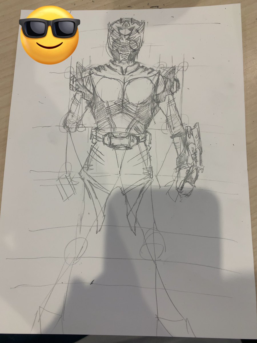 contact_py's tweet photo. 絵は全くの素人なので生暖かい目で見守ってやってください。

心の声「あ？そろそろベース弾けって！？気が向いたらな！！😎」

#龍騎
#仮面ライダー
#特撮
#東映
#小林靖子
#井上敏樹
#バトルロワイヤル
#ヤクザと外道の交換日記 https://t.co/Uz3n89oBuE