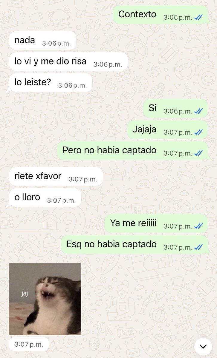 *mi novio me manda un meme*