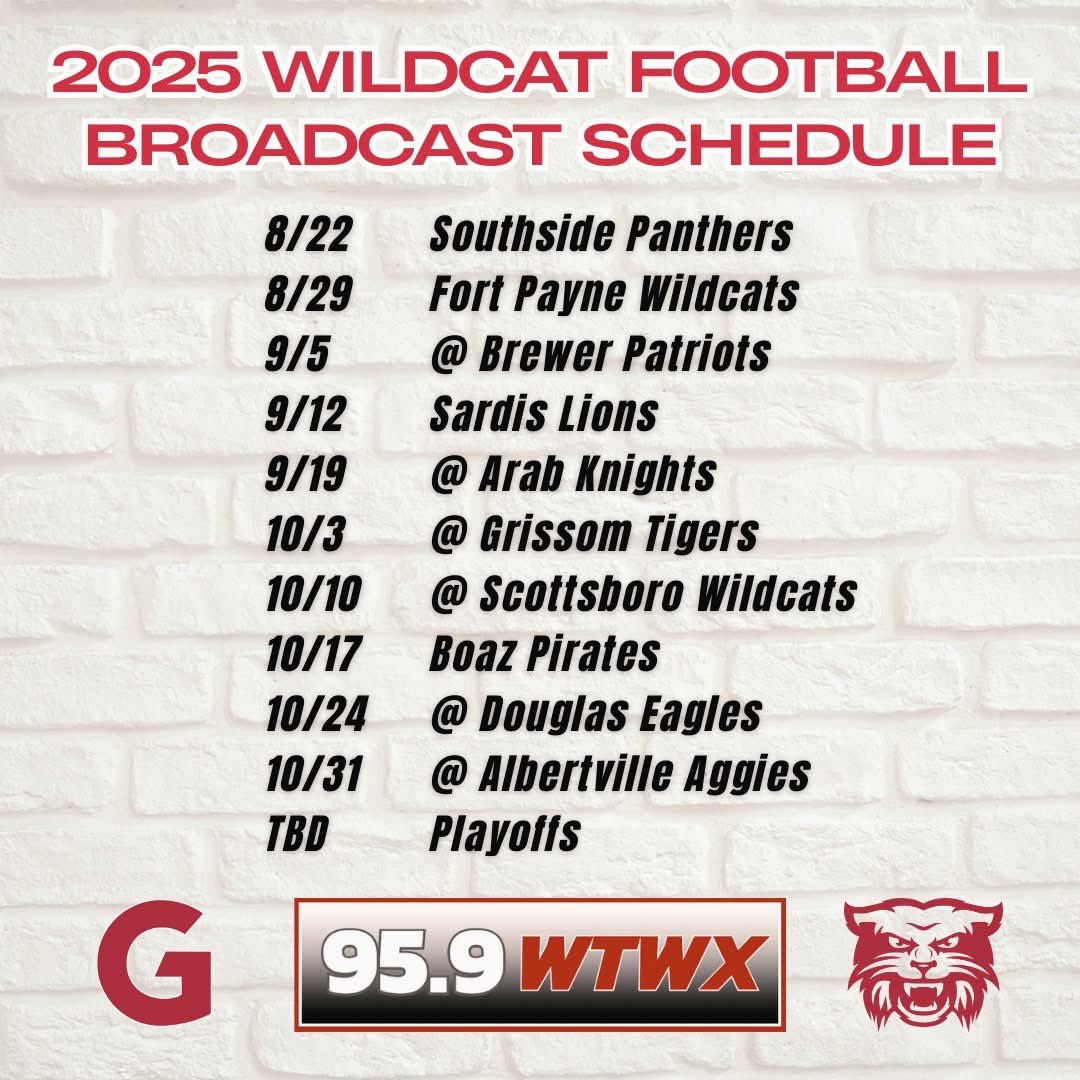 Pregame show begins at 5:30. Streaming on our website and FB. #Guntersville