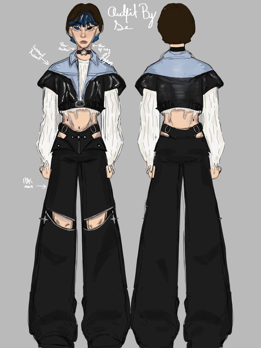 Xlov outfit concepts but I can’t draw clothes pt3
Hyun
FREE THE HIP BONES