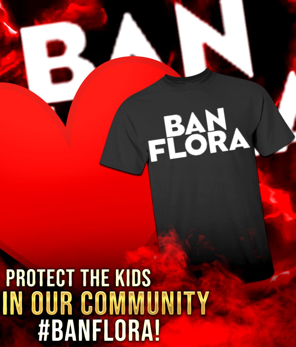 BAN FLORA, PROTECT THE KIDS IN OUR COMMUNITY

SUPPORT THE CAUSE, GET THE SHIRT BELOW &amp; LET YOUR VOICE BE HEARD AT RWA BASH AT THE BEACH!

roblox.com/catalog/873173…

roblox.com/catalog/108309…